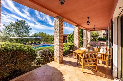 ระเบียง/ชานเรือน, Villa Maddalena in ราเดติชิ