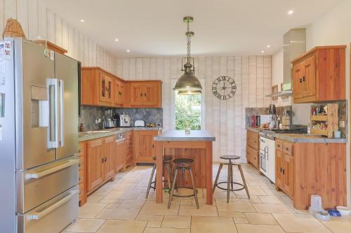 Kitchen, Entre les Vignes 6p private pool in Boisset-et-Gaujac