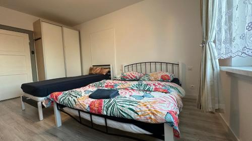 1 king bed, 1 twin bed