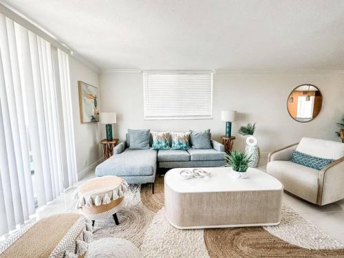 Bright & Modern Condo with Balcony by the Beach