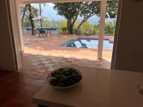 Dārzs, Casa Piedras Gordas, Piscina Privada y BBQ in Agua de Dios