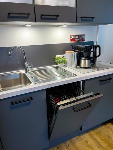 設施, StayZen Holz & Hirsch Deluxe Hideaway zentral mit Parkplatz in 阿爾高伊斯尼