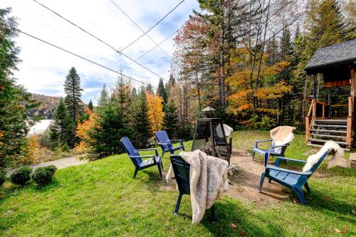 Le Alesund, 5BR avec SPA, PLAGE et embarcations in Sainte Lucie des Laurentides (QC)
