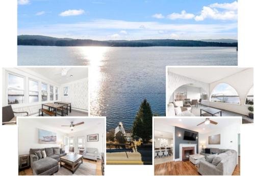 2-Unit House, big Lake Winnisquam views - Sleeps 13 in Tilton, USA