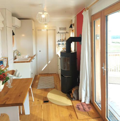 Iekārtas, Boutique Loft "Mrs Green" im Thayatal, Tiny Haus in Drosendorf-Zissersdorf