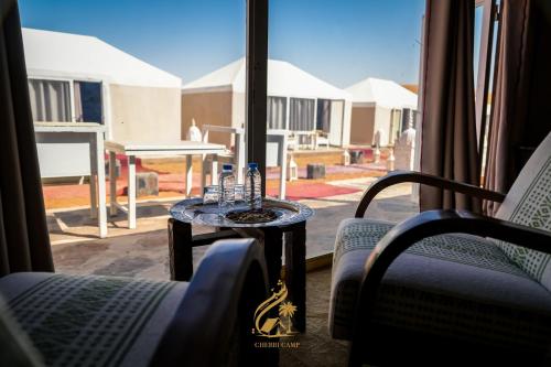 View, Luxury Camp Chebbi in Merzouga
