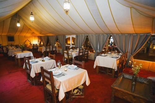 Restaurant, Luxury Camp Chebbi in Merzouga