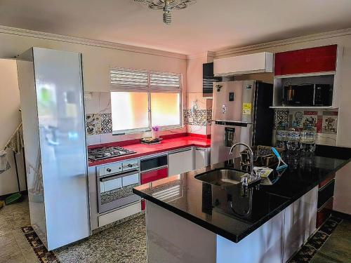 virtuve, Apartamento Dúplex con Terraza y Jacuzzi en Aratoca (Apartamento Duplex con Terraza y Jacuzzi en Aratoca) in Curiti