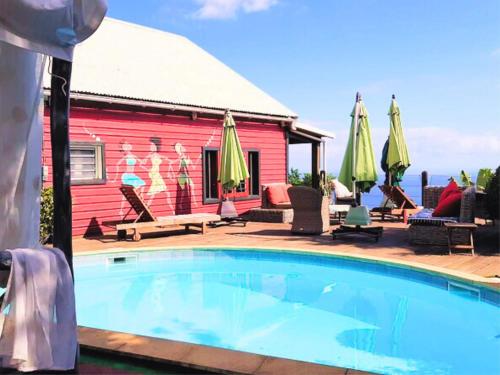 Bungalow lumineux à Saint Leu proche de la mer avec piscine partagée - Location saisonnière - Saint-Leu