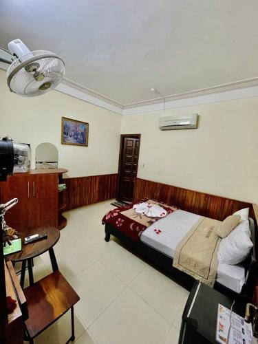 1 double bed