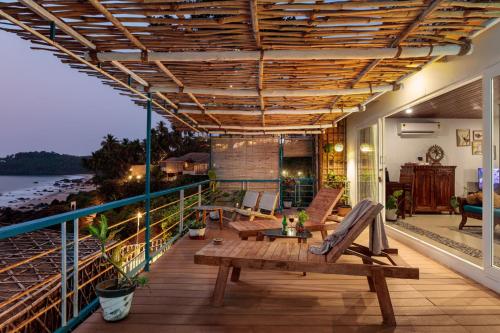 Balcony/terrace, The Cape Goa in Cabo De Rama Fort