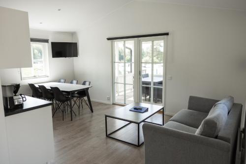 Létesítmények, Halens Camping och Stugby in Olofstrom