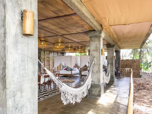 Balcony/terrace, BAIA Nest Surf Villa Near the Beach - WiFi, Self-Serve Breakfast, Pet Friendly with a Fee in Bacon District