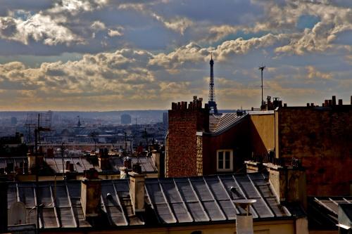 Located in Paris tourist area
