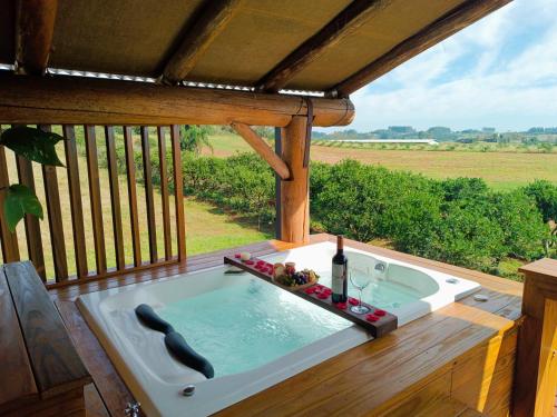 A környék, Chalé romântico com jacuzzi e vista do pôr-do-sol (Chale romantico com jacuzzi e vista do por-do-sol) in Bom Principio (Rio Grande do Sul)