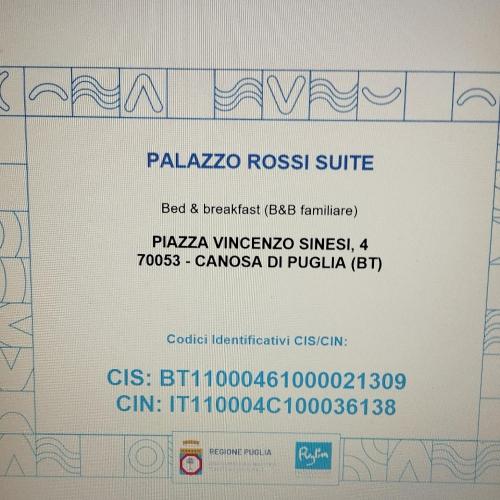 Palazzo Rossi suite