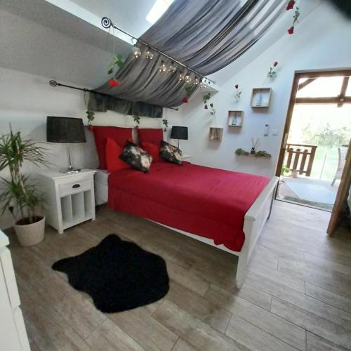 1 double bed