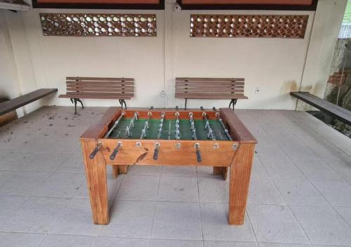 Rekreasjonsfasiliteter, Casa de frente pra lagoa in Balneario das Conchas