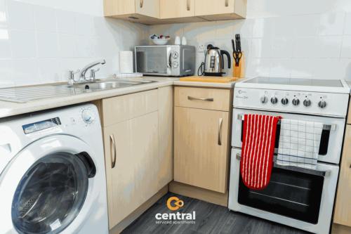 Létesítmények, Court Street by CENTRAL SERVICED APARTMENTS - 1 Bedroom - Walk Away to Transport Links - Street Park in Coldside