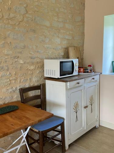 virtuve, La Petite Pommeraie in Sommervieu