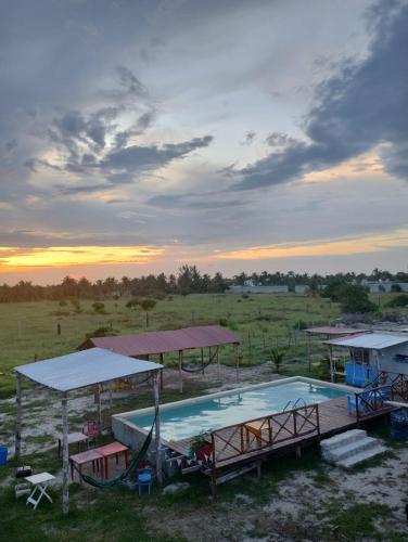 Camping cabañas chelem in Chelem, Mexico