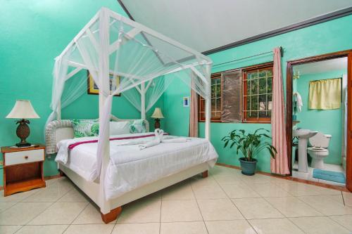 Banheiro, Tropical Paradise View in Marigot Bay