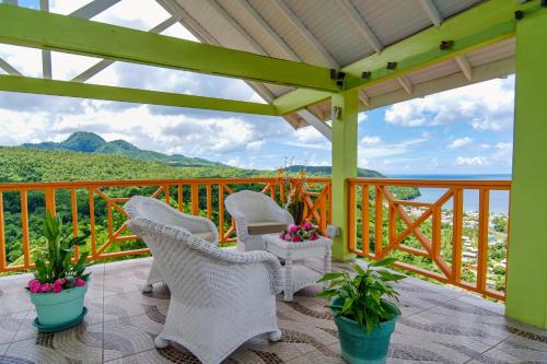 Instalações, Tropical Paradise View in Marigot Bay