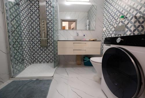 Przestronny apartament w Sosnowcu, miejsce parkingowe w hali garażowej (Przestronny apartament w Sosnowcu, miejsce parkingowe w hali garazowej) in سوسنوفيتش