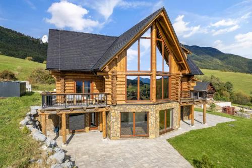 Viesnīcas āriene, Chalet Liptov Izipovce in Izipovce