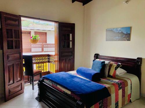 1 double bed