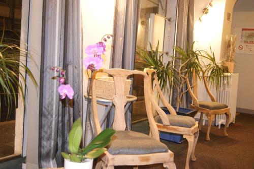 Előcsarnok, Hotel Central in Pau