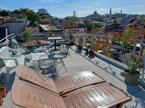 Double Room with Terrace and Panoramic View image 9