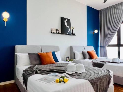 3BR-BlueVivid-Paradigm Residence by Guesthouse-6-9Pax 3BR-BlueVivid-Paradigm Residence by Guesthouse-6-9Pax