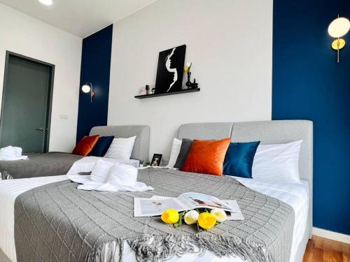 3BR-BlueVivid-Paradigm Residence by Guesthouse-6-9Pax 3BR-BlueVivid-Paradigm Residence by Guesthouse-6-9Pax