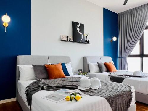 3BR-BlueVivid-Paradigm Residence by Guesthouse-6-9Pax 3BR-BlueVivid-Paradigm Residence by Guesthouse-6-9Pax