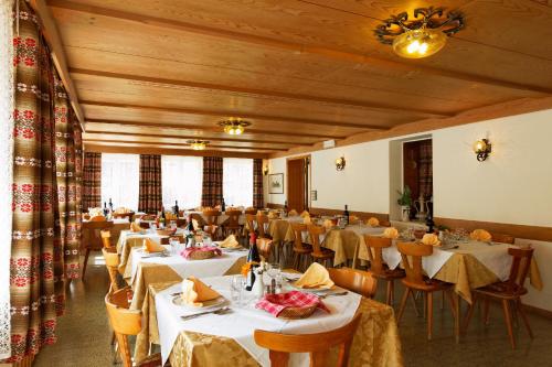 Restorāns, Hotel Genziana in Livinallongo