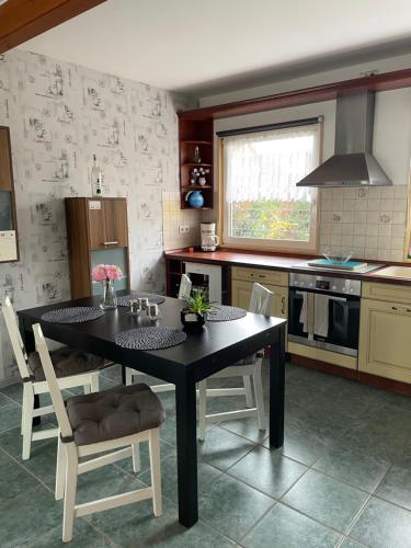 Kitchen, Ferienhaus in der Stienitzaue in Werneuchen