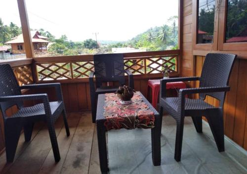 Balcó/terrassa, Homestay Echa Icha in Pulisan