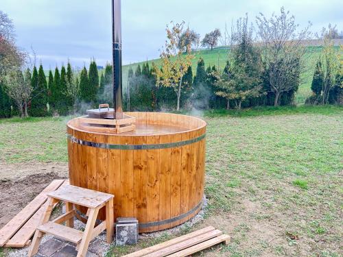 Apkārtne, Tiny House Abenteuer mit Hot Tub in Wallern an der Trattnach