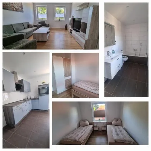 FeWo mit 2 Schlafzimmern, WLAN und Waschtrockner in Weißenfels nahe Leuna, Leipzig in Weißenfels, Deutschland