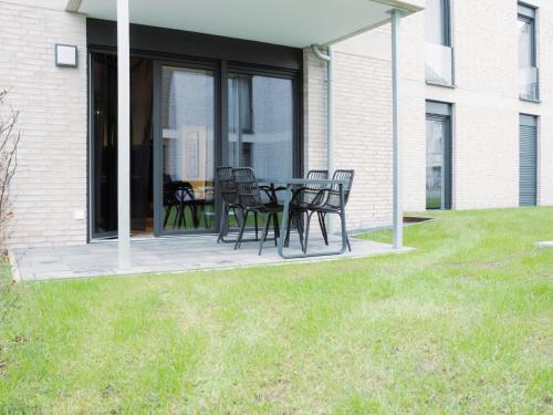 リューベッケ Lio Suite Deluxe Apartment Kuche Terrasse Parken Netflix 4つ星 シングルルーム プール