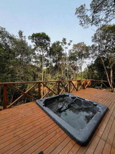 Sítio São Pedro de Alcântara com Spa Sauna