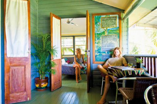 Erkély/terasz, Grey Gum Lodge in Nimbin
