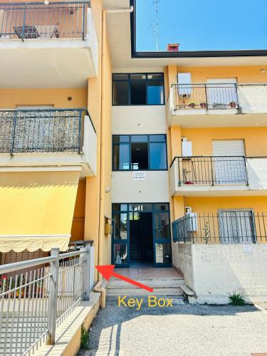 A szálláshely kívülről, Spazioso appartamento a Fiuggi con 2 camere, 2 balconi e vista montagna in Fiuggi