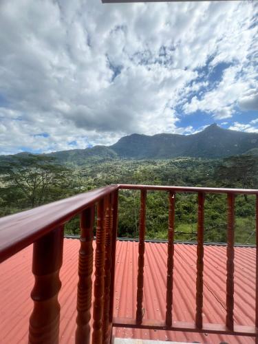 Balcony/terrace, Quinta Las Mendoza in Jenesano