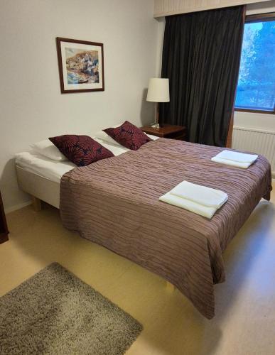 床型, Spacious 4BR Apartment Särkilahti (Spacious 4BR Apartment Sarkilahti) in 萨翁林纳