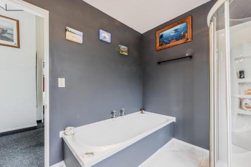 Exterior view, Sunset Heights - Nelson Holiday Home in Stoke