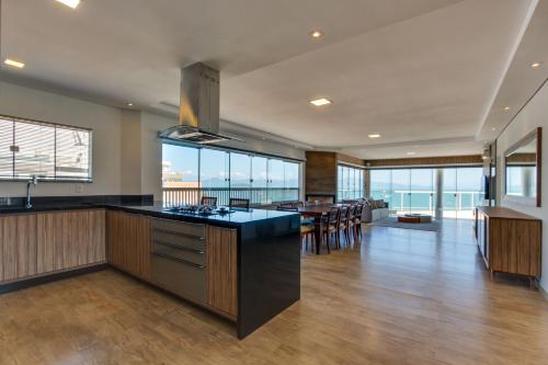 Kitchen, Imigrantes Apart Hotel in Cachoeira do Bom Jesus