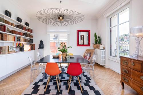 Panorama - Magnificent flat with breathtaking view of Fourvière Basilica, Lyon (fotografie 7)