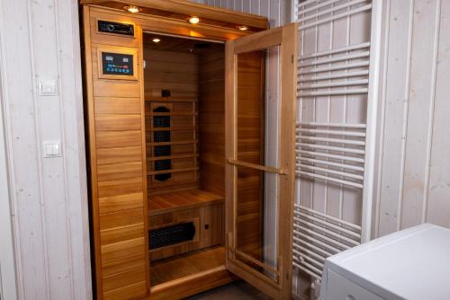 Sauna, Ferienhaus Ostsee Lodge Olpenitz in Olpenitz